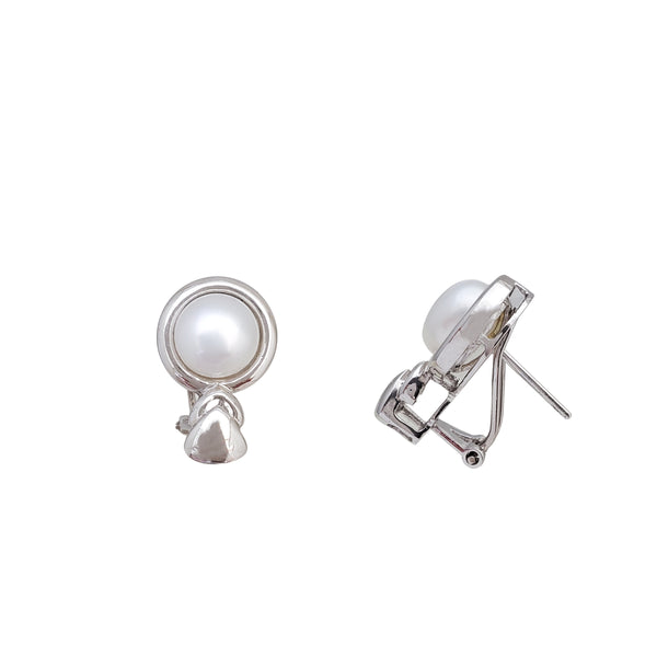 Pearl Stud Earrings (14K)