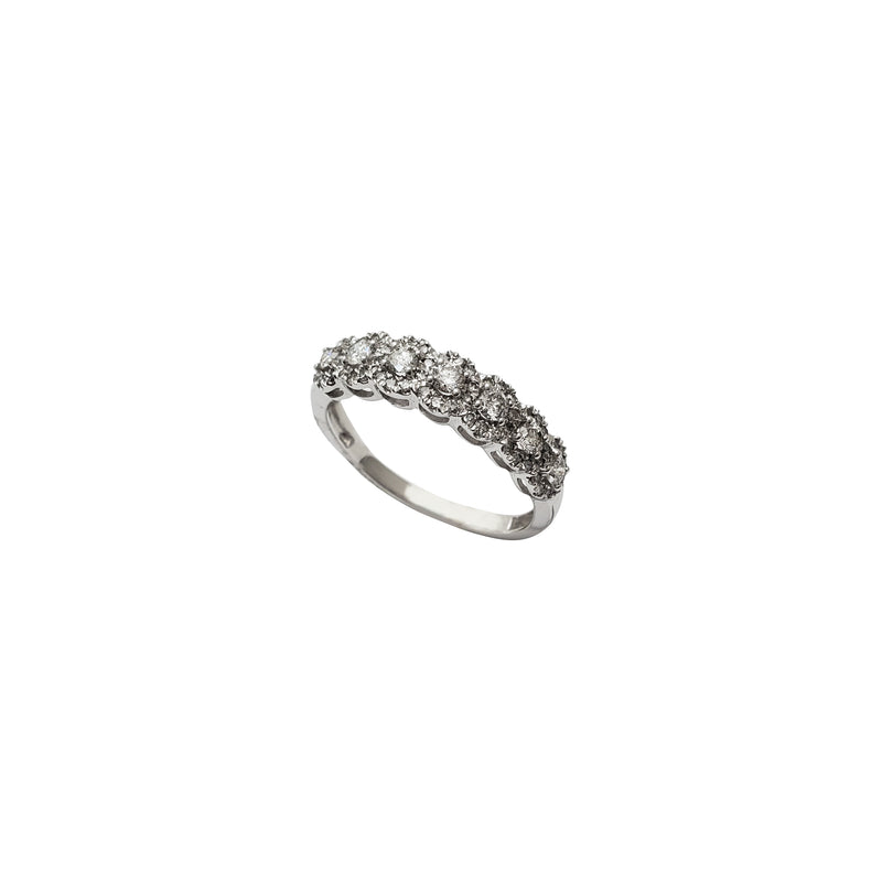 Iced-Out Diamond Band Ring (10K)