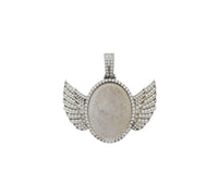 Winged Picture Pendant (Silver)