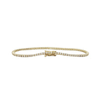 Diamond Tennis Bracelet (14K).