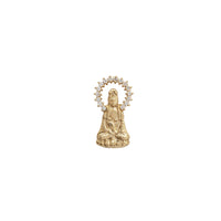 GuanYin Goddess of Mercy VS Diamond Pendant (14K)