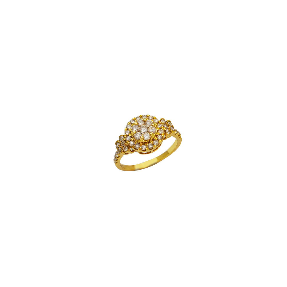 Diamond Round Setting Ring (14K)